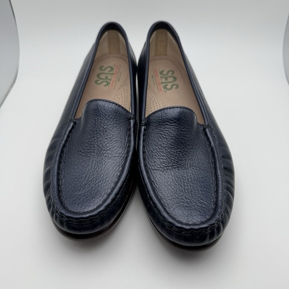 SAS Womens Simple Slip On Loafer Tripad Comfort Pearl Blue 8M With Box 8 M - Picture 4 of 14